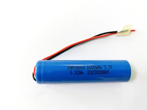 Cylindrical lithium batteries 16650-1600