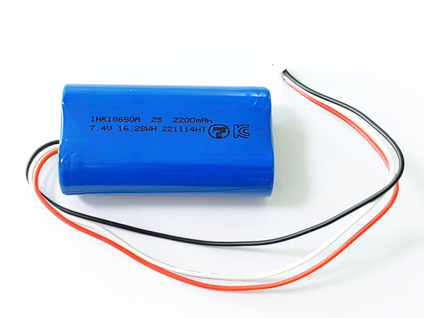 Cylindrical lithium batteries 18650-2000-7.4