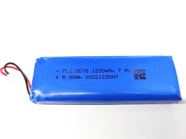 Polymer square lithium battery 112678