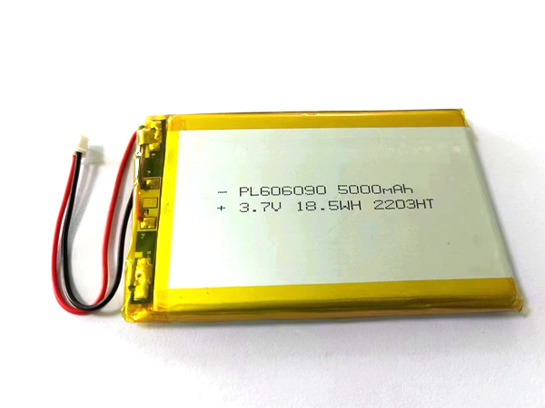 Polymer square lithium battery 606090